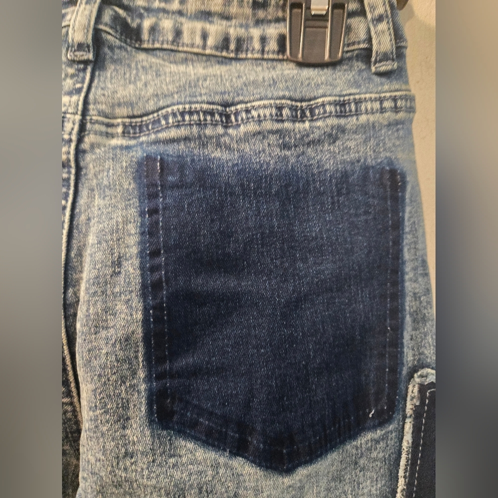 Dolls Kill Boho Lift Your Spirits Patchwork flare jeans - Picture 8 of 16